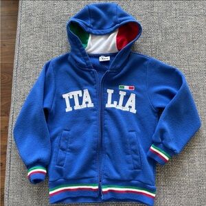 2000s Y2K Youth Zip-Up Hoodie – Size 3/4 – Italia Italy
🇮🇹 Y2K Italia